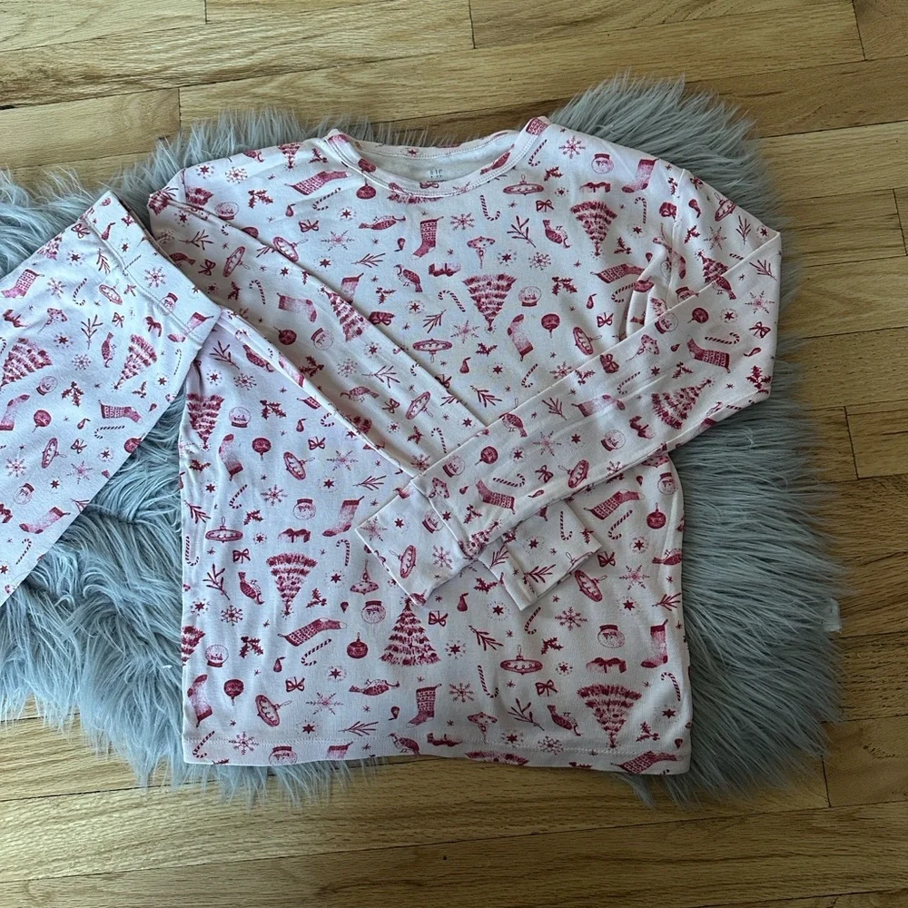 GAP XMAS ICONS CHERRY BLOSSOM PJ SET